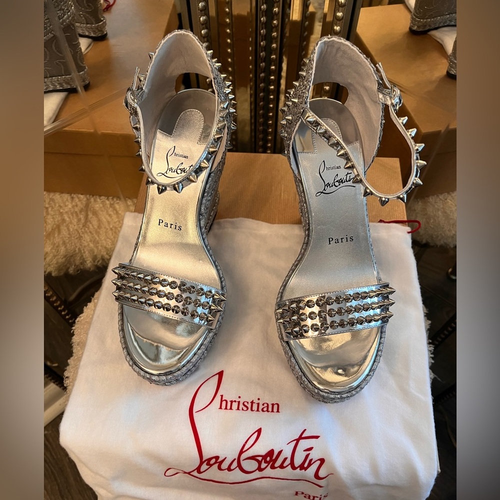 Brand, new, Christian, Louboutin platforms - Picture 2 of 7